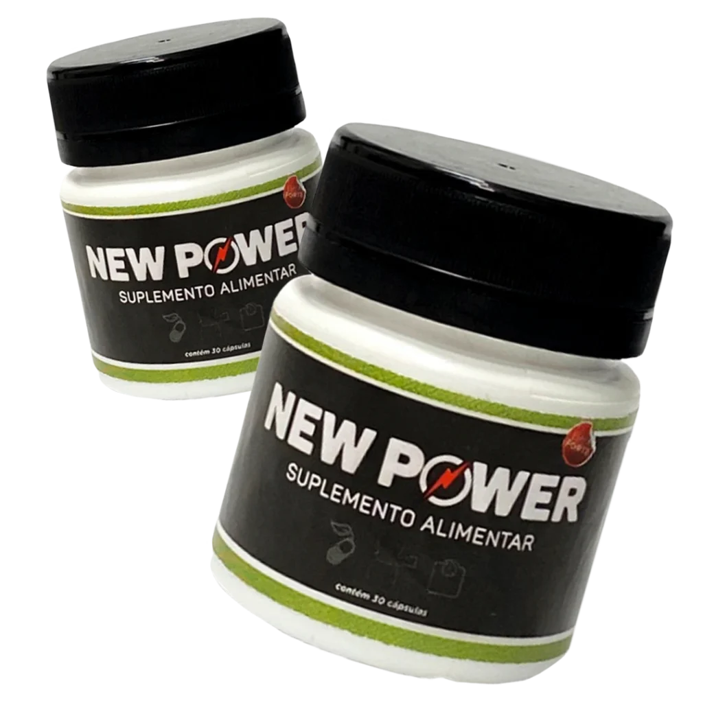 2 frascos do suplemento new power composto