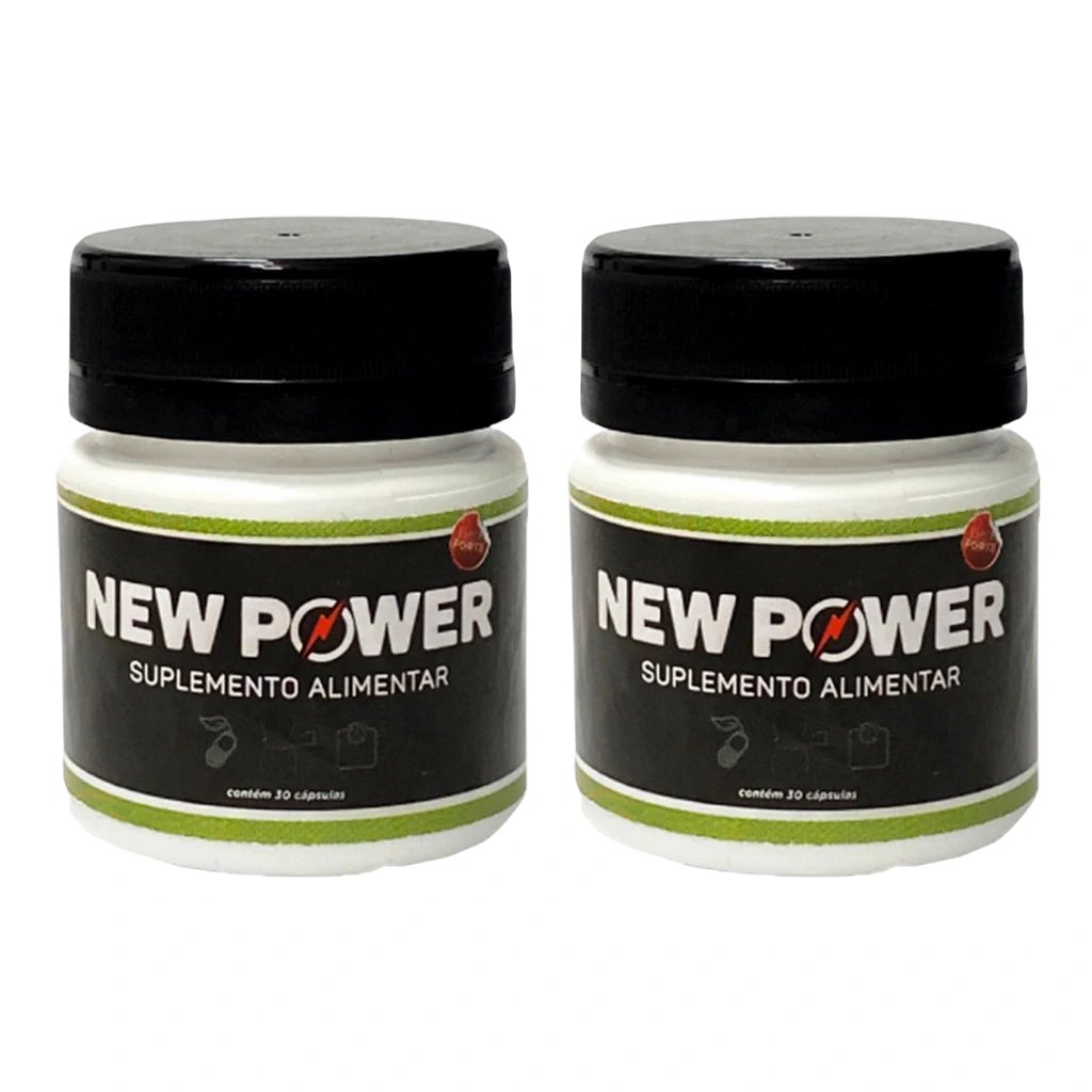 2 frascos do suplemento new power composto